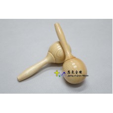 Wooden Maraca 6" 木製沙鎚 6吋 (pc)